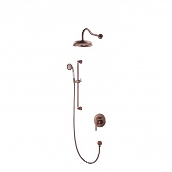 shower system for concealed installation