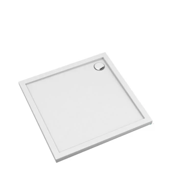 acrylic shower tray, 80 x 80 cm