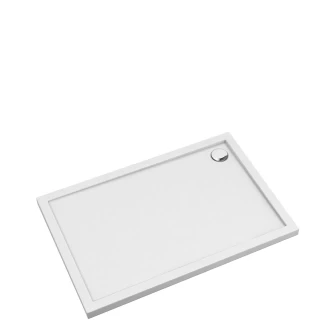 acrylic shower tray, 80 x 100 cm