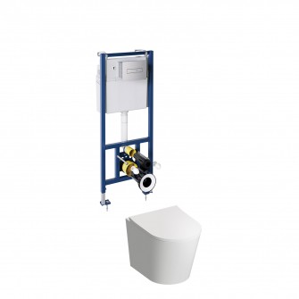 podtynkowy zestaw WC 4w1