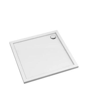 acrylic shower tray, 90 x 90 cm