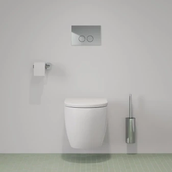 STRONGFRAME stelaż podtynkowy do miski toaletowej z ECO spłukiwaniem + MINIMAL przycisk spłukujący