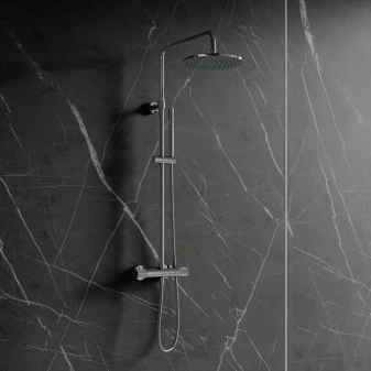 système thermostatique de douche mural
