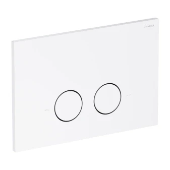 STRONGFRAME bâti-support avec chasse d'eau ECO pour cuvette de WC murale + STEEL-R45 plaque de commande en acier inoxydable