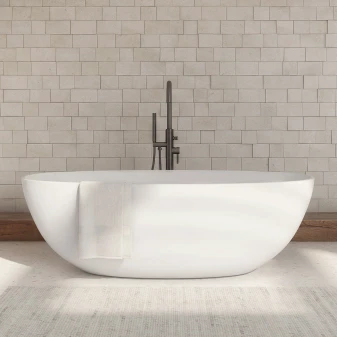 freistehende Badewanne, 160 x 75 cm