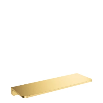 brass shelf