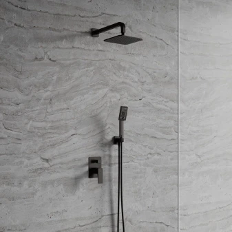 shower system for concealed installation