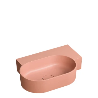countertop/wall-mounted basin - right, 55 x 36 cm