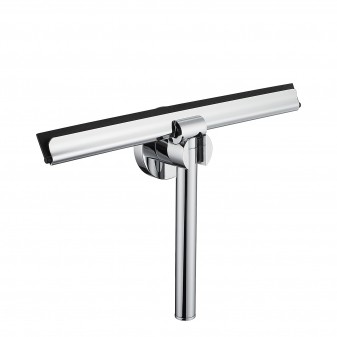 shower squeegee with wall-mounting bracket