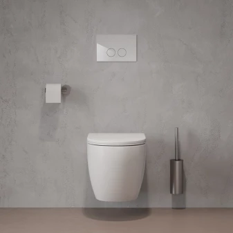 STRONGFRAME stelaż podtynkowy do miski toaletowej z ECO spłukiwaniem + MINIMAL przycisk spłukujący