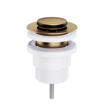 click clack basin and bidet waste