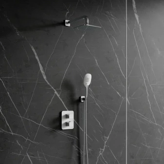 termostatyczny system prysznicowy podtynkowy