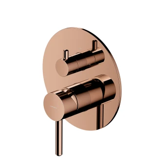 exposed element for 3-way shower/bath mixer