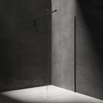 walk-in shower enclosure, 110 cm