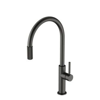 sink mixer with a water filtering system