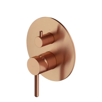 exposed element for 3-way shower/bath mixer