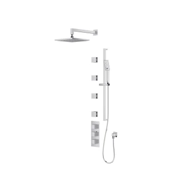 shower system for concealed installation