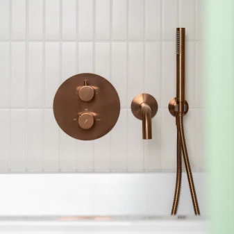 wall-mounted bath spout