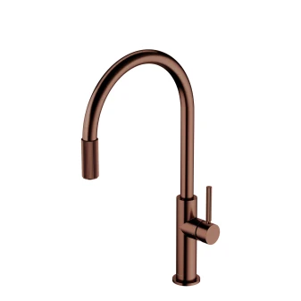 kitchen tap with a water filtering system