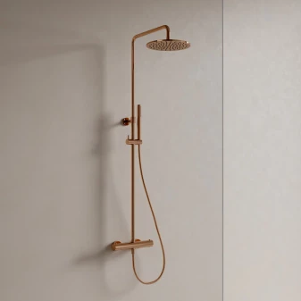 système thermostatique de douche mural