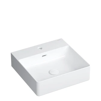 countertop/wall-mounted basin, 42 x 43 cm