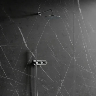 shower system for concealed installation