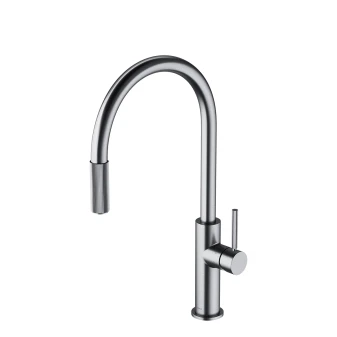 bateria kuchenna z wyciąganą wylewką do podłączenia zestawu filtrującego