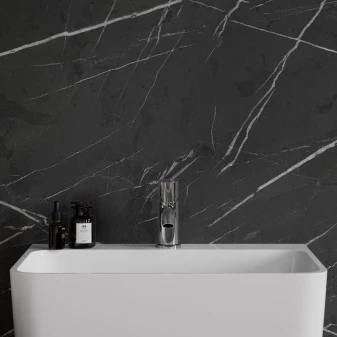 self-closing basin mixer