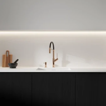 mélangeur de cuisine avec douchette extractible