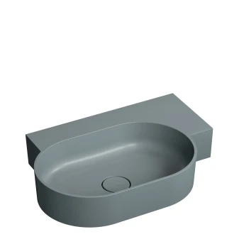 umywalka nablatowa/wisząca - prawa, 64 x 44 cm