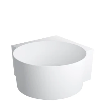 round corner bath, 120 x 120 cm