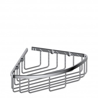 corner shower basket, 21 x 21 x 7 cm