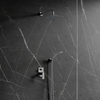 shower system for concealed installation