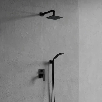 shower system for concealed installation