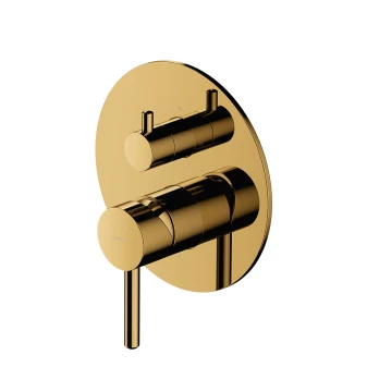 exposed element for 3-way shower/bath mixer