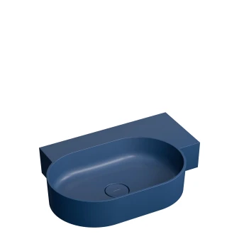 countertop/wall-mounted basin - right, 64 x 44 cm