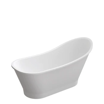 freestanding bath, 160 x 73 cm