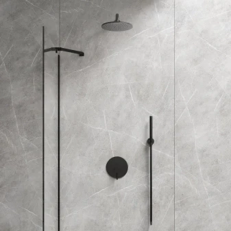 shower/bath mixer for concealed installation