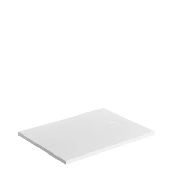 receveur de douche antidérapant en composite, 80 x 120 cm