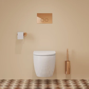 STRONGFRAME stelaż podtynkowy do miski toaletowej z ECO spłukiwaniem + MINIMAL przycisk spłukujący