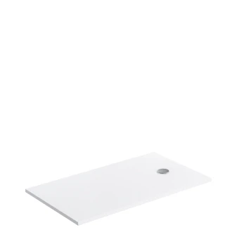 receveur de douche antidérapant en conglomérat, 80 x 140 cm