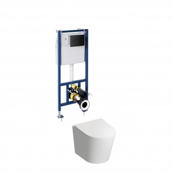podtynkowy zestaw WC 4w1