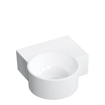 Aufsatz- und Wandwaschtisch - rechts, 33 x 34 cm