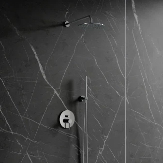 shower system for concealed installation