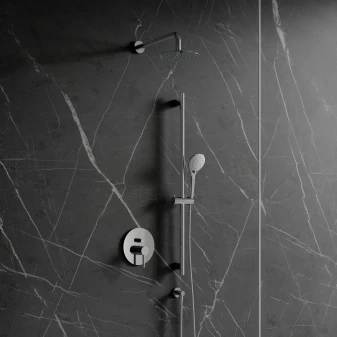 shower system for concealed installation