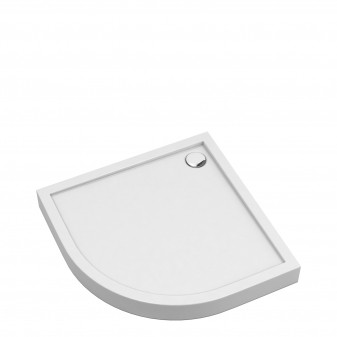 acrylic quadrant shower tray, 80 x 80 cm