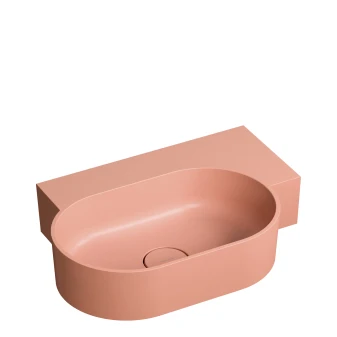 vasque à poser/suspendu - droite, 55 x 36 cm