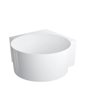 round corner bath, 120 x 120 cm