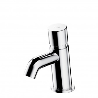 self-closing basin mixer