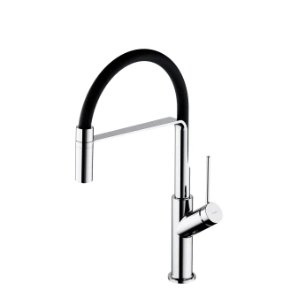 kitchen tap with pull-out spout